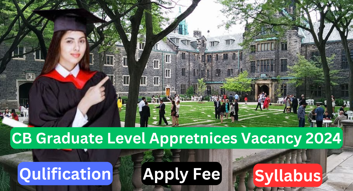 CB Graduate Level Appretnices Vacancy 2024