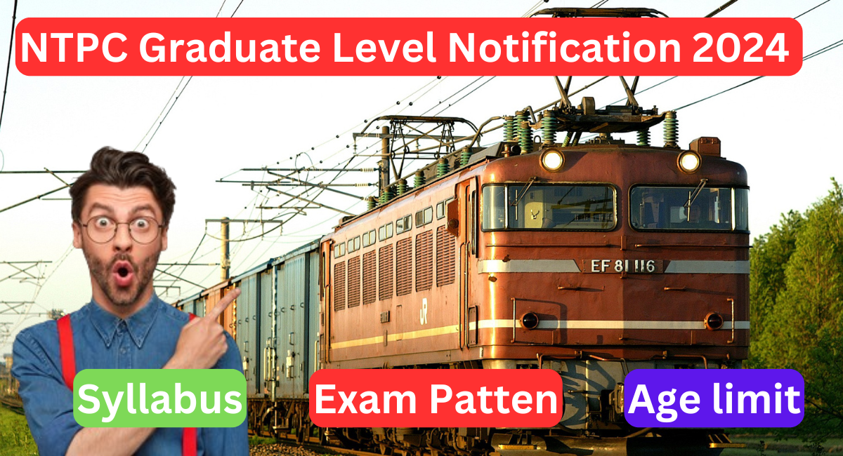 Railway NTPC 10+2 Level Notification 2024