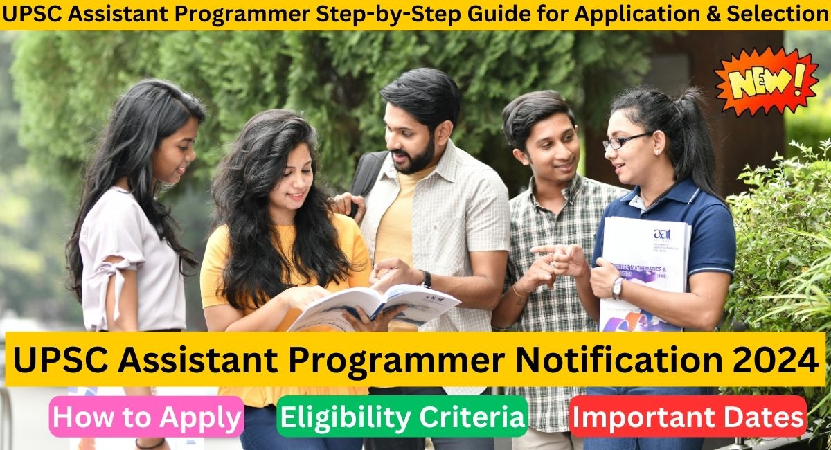 UPSC Assistant Programmer Notification 2024